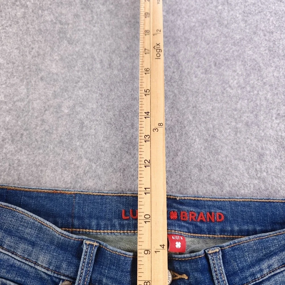 Lucky Brand Sweet Mid Rise Bootcut Jeans Women's 4/27 Blue Medium Wash Denim